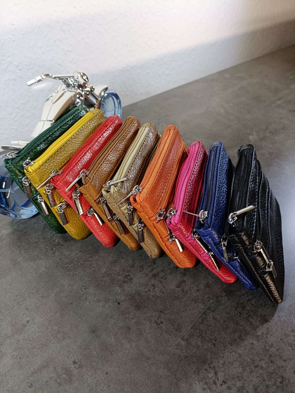 Schlüsseletui Portemonnaie Schlüsseltasche Leder Dornach.